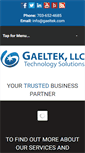 Mobile Screenshot of gaeltek.com