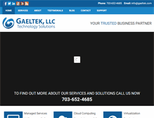 Tablet Screenshot of gaeltek.com
